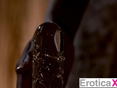 Bruinharig, Gevangen, Seksspeelgoed, Erotisch, Masturbatie, Tieten likken