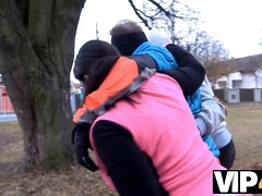 Grote kont, Grote mammen, Vriendje, Man die toekijkt, Natuurlijke tieten, Gezichtspunt, Realiteit, Vrouw