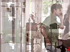 Большие сиськи, Минет, Лизание, Сиськи, Жена