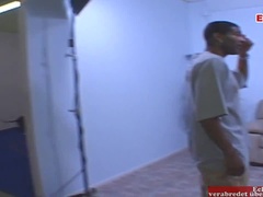 Americano, Morena, Tacones, Interracial, Pequeña, Flaco, Adolescente, Tetas