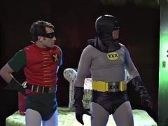 Blondine, Blasen, Gruppe, Flotter dreier, Vintage