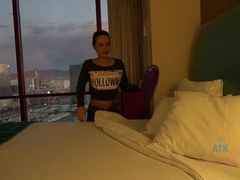 素人, 浴室, 茶髪の, 彼女, オナニー, 小柄, ガリガリ, オッパイの