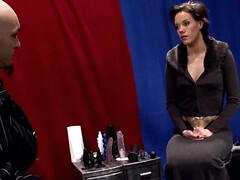 美女, フェティッシュ, フィストファック, グローブ, ゴム, 下着, 淫乱熟女, ショートヘア