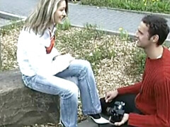 Amateur, Anal, Rubia, Alemán, Al aire libre, Realidad, Flaco, Adolescente