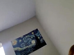 Enthousiasteling, Grote lul, Stel, Interraciaal, Roodharige vrouw, Nat, Slet, Vrouw