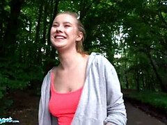 Blasen, Spermaladung, Frau, Orgasmus, Pov, Öffentlich, Rasiert, Titten