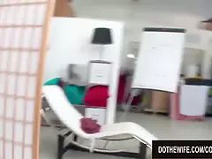 Rubia, Mamada, Cornudo, Tacones, Interracial, Coño, Gritar, Esposa