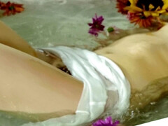 Culo, Masturbación, Tetas naturales, Pequeña, Coño, Solo, Tetas, Mojado