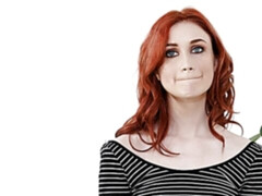 Noire, Sucer une bite, Robe, Masturbation, Rousse roux, Maigrichonne, Dénudage, Adolescente