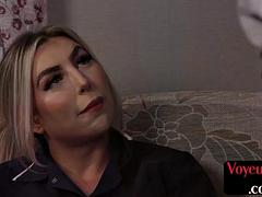 Enthousiasteling, Lieveling, Brits, Sperma shot, Europees, Dominante vrouw, Verleid, Tatoeage