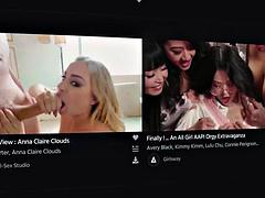 ADULT TIME - Lucky Landlord Has Surprise PUSSY STACK Fuck With 5 SLUTTY MILFS! PORTUGESE SUBTITLES