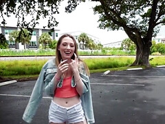 ブロンド, フェラチオ, バス, ハードコア, 小柄, ハメ撮り, 公共, 剃毛