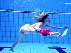 デカパイ, ブロンド, 女, Hd, アウトドア, 一人, 締まりの良い, 水中