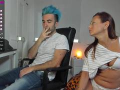 Webcam couple: Blowjob, Amateur  Handjob Porn