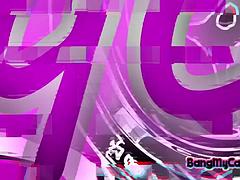 素人, ぽっちゃり, デカパイ, フェラチオ, イく瞬間, 淫乱熟女, 三人, オッパイの