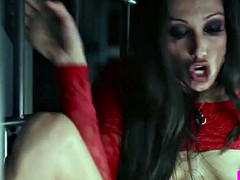 Grote mammen, Blond, Bruinharig, Homo, Lesbisch, Likken, Doordringend, Openbaar