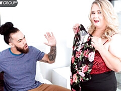 Belle grosse femme bgf, Gros cul, Gros seins, Blonde, Sucer une bite, Rondelette, Interracial, Seins naturels