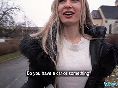 Blonde, Sucer une bite, Queue, Hard, Énorme, Pov, Réalité, Épouse