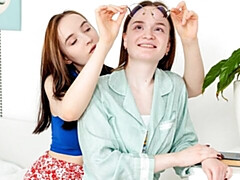 Erika Mori and Angie Swanson are enjoying face sitting so much