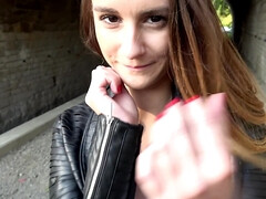 Tussi, Blasen, Braunhaarige, Hundestellung, Hd, Zierlich, Pov