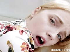 Rubia, Corrida, Tetas naturales, Coño, Flaco, Tabú, Tatuaje, Tetas