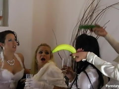 Aangekleed, Handschoenen, Groep, Huisgemaakt, Lesbisch, Orgie, Pissen, Swinger