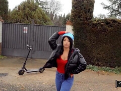 デカパイ, フェラチオ, 巨乳な, イタリア人, 自然山雀, ピグテール, 現実, 剃毛