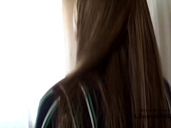 18 jahre, Leie, Arsch, Braunhaarige, Kehlenfick, Pov, Jungendliche (18+), Eng