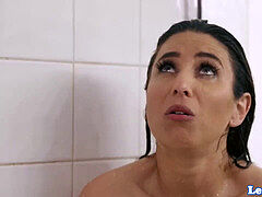 Amateur, Cuarto de baño, Lesbiana, Trio