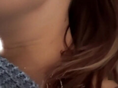 Blasen, Kehlenfick, Schwanz, Frau, Hd, Natürlich, Nippel, Pov