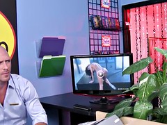 Leie, Tussi, Grosser schwanz, Grosse titten, Schwanz, Orgasmus, Muschi, Weibliche ejakulation