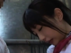 Nasty wench likes sucking and fucking in the public