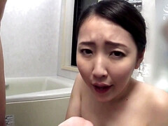 Asiatisch, Grosser arsch, Grosse titten, Blasen, Besamung, Sperma im mund, Schwanz, Hardcore