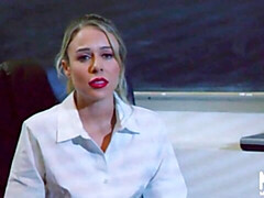 Grosser arsch, Grosser schwanz, Blondine, Blasen, Hundestellung, Milf, Lehrer