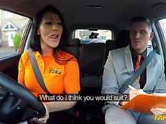 Naughty Student Late for Her Exam