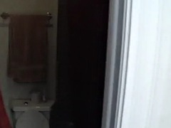 Amateur, Chica, Tetas grandes, Rubia, Afeitado, Ducha