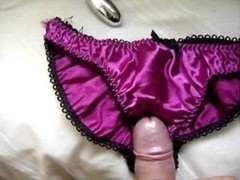 undersized pink silky panties sent by familiar