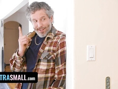 18, 巨乳な, 手コキする, Hd, キッチン, ハメ撮り, ラフ, ティーン