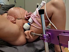 デカパイ, ヨーロピアン, フランス人, ハードコア, オナニー, 淫乱熟女, オッパイの, おもちゃ