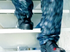 Arsch, Tussi, Blasen, Lecken, Natürlichen titten, Muschi, Titten