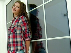 18 jaar, Lieveling, Bruinharig, Klietelaar, Vingeren, Alleen, Tiener, Nat