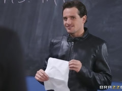 Blasen, Braunhaarige, Aufs gesicht abspritzen, Absätze, Pov, Muschi, Rock, Lehrer