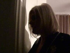 デカチン, デカパイ, ブロンド, フェラチオ, 巨乳な, お婆さん, 熟年