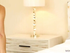 Kont, Vriendin, Lesbisch, Likken, Natuurlijke tieten, Kut duiken, Kousen, Tieten likken