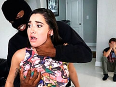 Busty Latina hottie Karlee Grey rammed by a pretty huge penis