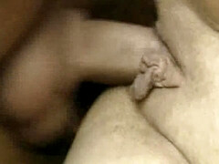 Cougar interrupted by passionate ecstasy while cleaning sultry bathroom