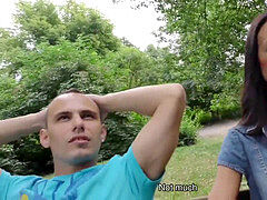 Gehörnter ehemann, Europäisch, Geld, Im freien, Realität