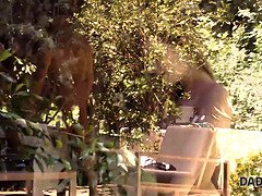 Amerikanisch, Schönheit, Blondine, Geschnappt, Betrug, Hd, Im freien, Muschi