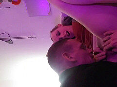 Pov, husband licking, wife wet pussy