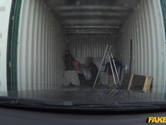 Amateur, Sucer une bite, Voiture, Couple, Tir de sperme, Léchez, Pov, Uniforme